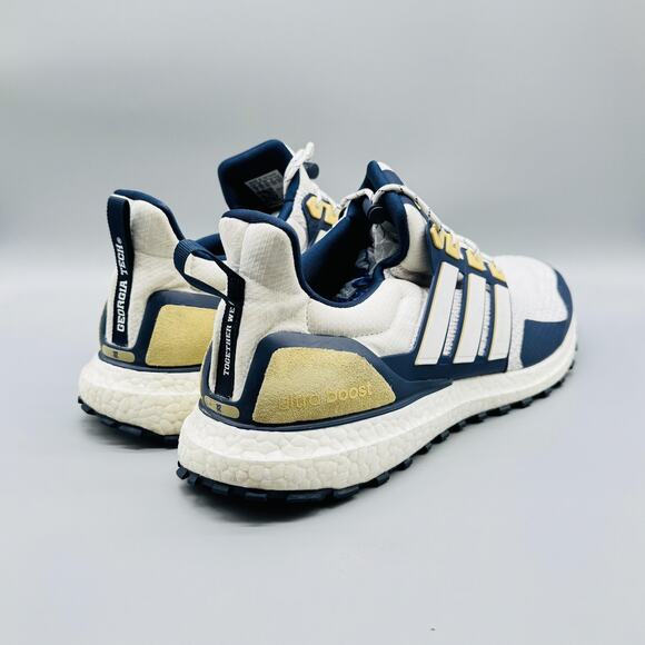 Adidas Shoes Mens 14 White Navy Ultra Boost Georgia Tech Limited Edition Sneaker main image 10